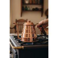 Turna Bakır Tiryaki Demlik Düz Kırmızı Turna1967-1