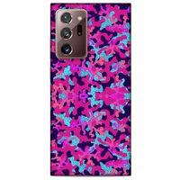 Samsung Galaxy Note 20 Ultra Uyumlu Kılıf Pembe Delisi (33) Hybrid Kılıf Kamuflaj