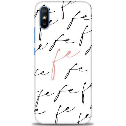 Xiaomi Redmi 9A Kılıf HD Baskılı Kılıf - Fe + Tam Ekran Koruyucu