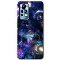 İnfinix Note 11 Pro Kılıf HD Desen Baskılı Arka Kapak - Gezegen Karışımı