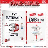 3D Yayınları TYT Matematik Video Destekli Defter ve AKM Dil Bilgisi Soru Bankası Seti 2 Kitap