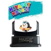 Kıyafet Kaşesi Bebek Penguen Temalı Öğrenci Kaşesi / Kıyafet Etiketi / Kumaş Kıyafet Kaşesi