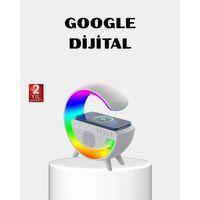 Rgb Işıklı Kablosuz Şarjlı Hoparlör – Fm Radyolu Akıllı Gece Lambası