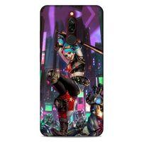Xiaomi Redmi 8 Uyumlu Kılıf Harley Quinn (29) Arka Koruma Kılıfı Koyu haki