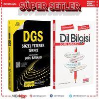 Pegem 2026 DGS Sözel Yetenek Türkçe ve AKM Dil Bilgisi Soru Bankası Seti 2 Kitap