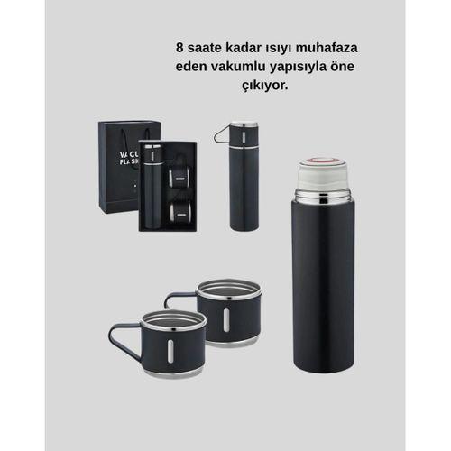 500 Ml Vakumlu Termos – Çift Kat Paslanmaz Çelik, Sızdırmaz Kapağıyla Sıcak Ve Soğuk İçeceklere Özel