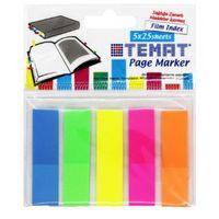 Temat Film İndex Renkli Postit 5Li - 2 adet