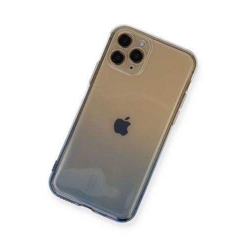 Newface iPhone 11 Pro Kılıf Lüx Çift Renkli Silikon - Mor