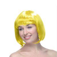 Sarı Küt Peruk Saç