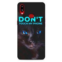 Lopard Samsung Galaxy A10s Uyumlu Kılıf Kediler (46) Core Armor Kılıf Dokunma