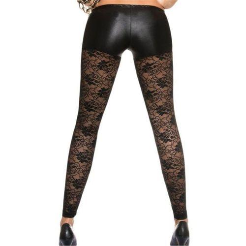 B101428 Dantel Detaylı Şort Tayt