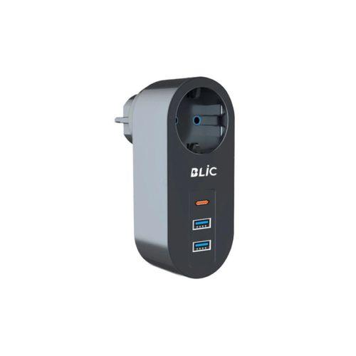 Ftr-07 2xusb 1xtypec Termal Akım Korumalı Isıya Dayanıklı Tekli Priz
