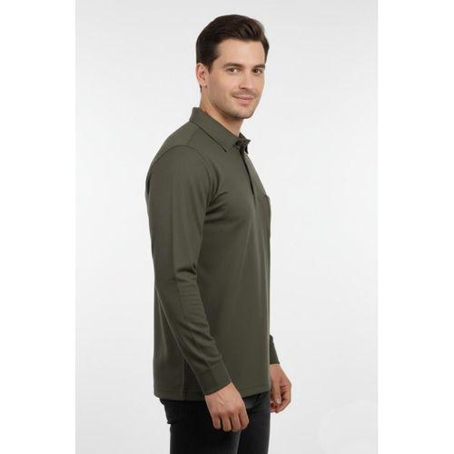 Erkek Gömlek Yaka Kol Manşetli Cepli Sweat 4249 BGL-ST04862