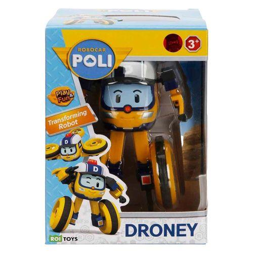 Robocar Poli Transforming Robot Figür - Droney 0656