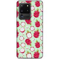 Frutix Pitaya 01 Samsung Galaxy S20 Ultra Kılıf Desenli Silikon