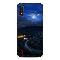 Lopard Samsung Galaxy A01 Uyumlu Kılıf Gece'S (50) Shockproof Kılıf Şehir Işıkları