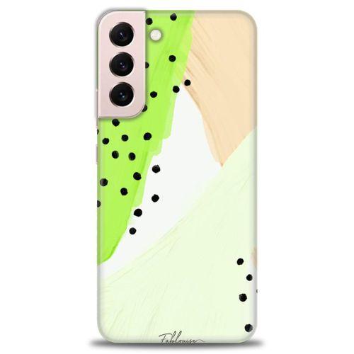 Samsung Galaxy S22 Plus Kılıf HD Baskılı Kılıf - Fıstık Yeşili + Tam Ekran Koruyucu