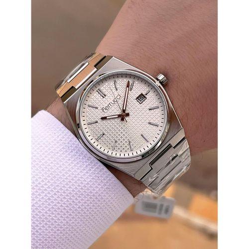 Ferrucci Nişan Ve Takım Elbiselere Özel Takvimli Kadran 2 Yıl Garantili Spor Erkek Kol Saati J3625.1