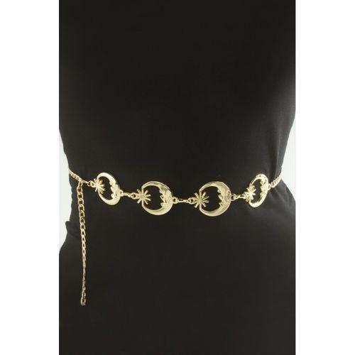 Ay Yıldız Metal Zincir Kemer