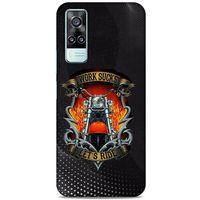 Vestel Venüs V5 Uyumlu Kılıf Motorsiklet (8) Baskılı Kılıf Harley Davidson