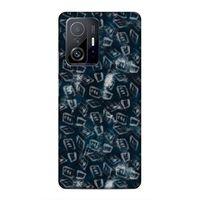 Xiaomi Mi 11T Pro 5G Uyumlu Kılıf Utopia (30) Silicone Case Pembe Yeşil