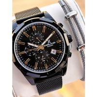 Daniel Klein Hasır Kordon İtalyan Tasarım Bileklik Hediyeli 2 Yıl Garantili Erkek Kol Saati E13356.5