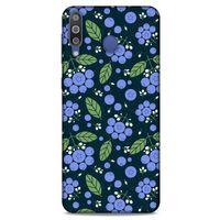 Frutix Blueberry 01 Samsung Galaxy M30 Kılıf Desenli Silikon