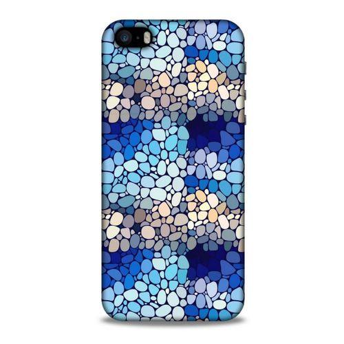 Apple iPhone SE Kılıf Baskılı Özel Seri Taşlı (17) Tasarım Kılıf