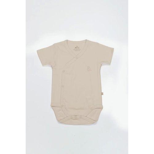 Nessiworld Bistyle Organik Natural Basic Style Kruvaze Yarım Kol Body BS17101 Bej