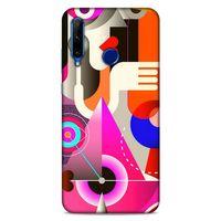 Lopard Huawei Honor 20 Lite Uyumlu Kılıf Soyut Sanat (17) Baskılı Tasarım Kılıf