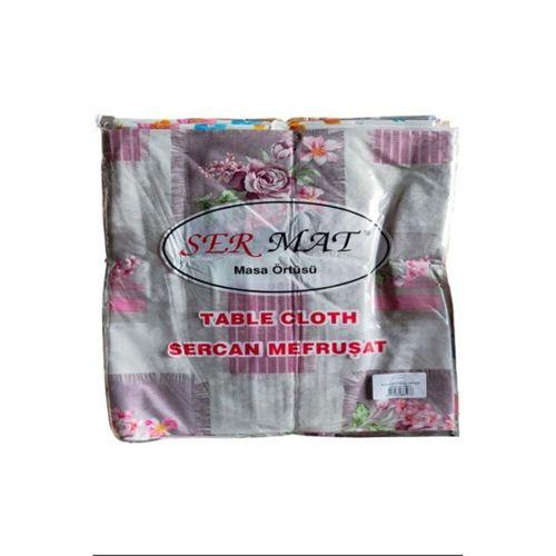 100X140 Sermat Masa Örtüsü Masalık Hazır Düz Kesim Royaleks-MH136