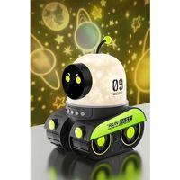 Robot Projeksiyon Gece Lambası Hoparlörlü Şarjlı Yıldızlı Gökyüzü Temalı Led Projeksiyon Lambası