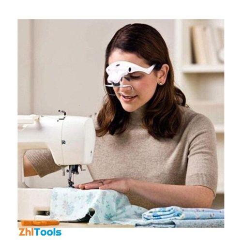 Zhltools Şarjlı gözlük Büyüteç Çalışma Büyüteci 5 Lensli