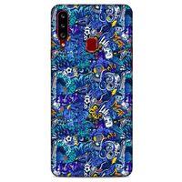 Graffitix (2) Desenli Silikon Kapak Samsung Galaxy A20s Kılıf