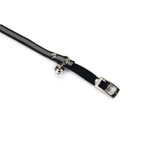 Beeztees Kedi Boyun Tasması, Fosforlu Siyah, 24,5-29,5cm