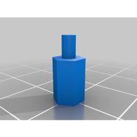 M2 5mm Erkek Standoff 8mm Gövde 4mm Diş (Bu ürün Sadece Plastik parçadır - Almadan Önce Soru Sorabilirsiniz)