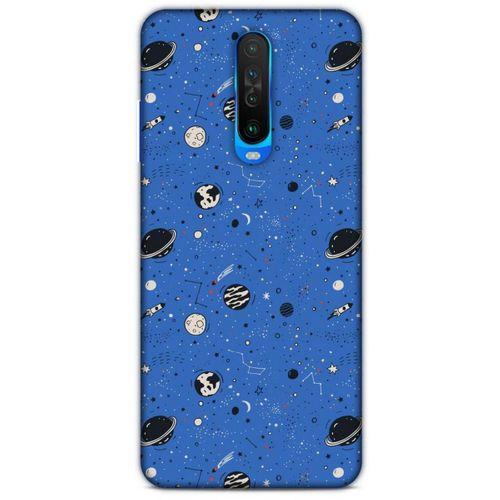 Xiaomi Redmi K30 Uyumlu Kılıf Mavi Delisi (26) Tpu Silikon Kılıf Gökyüzü
