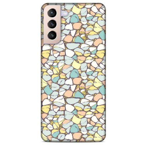 Lopard Samsung Galaxy S21 Plus Uyumlu Kılıf Taşlı (24) Darbe Emici Kılıf