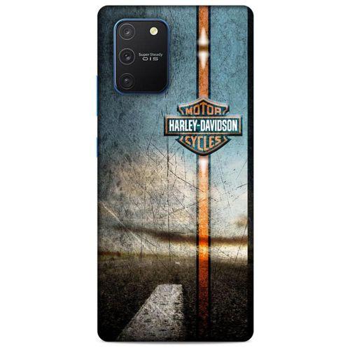 Samsung Galaxy S10 Lite Uyumlu Kılıf Motorsiklet (45) Liquid Air Kılıf Harley