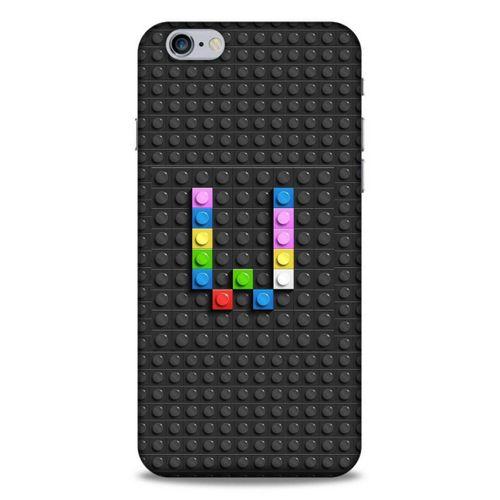 Lopard Apple Iphone 6S Plus Uyumlu Kılıf BloX (39) Liquid Crystal Kılıf W Harfi