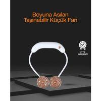 5 Kanatlı Sessiz Mini Fan 3 Vitesli Katlanabilir Asılabilir