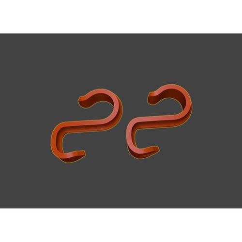 Isıtmalı Havlu Rayı için Kancalar 18mm (Bu ürün Sadece Plastik parçadır - Almadan Önce Soru Sorabilirsiniz)