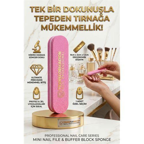 Mini Tırnak Törpü ve Parlatma Blok Sünger 2 Yüzey 717827