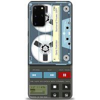 Samsung Galaxy S20 Plus Kılıf HD Baskılı Kılıf - Nostaljik Kaset + Tam Ekran Koruyucu