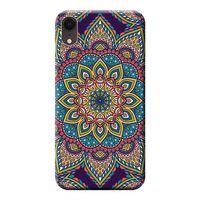 iPhone XR Kılıf Dekoratif Geometrik Vektörel Baskılı Esnek TPU Silikon