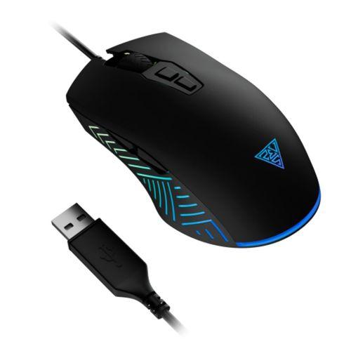 GAMDIAS ZEUS E4, RGB Aydınlatma, USB Kablolu,  7 Tuşlu, Gaming Mouse, 7200DPI, Siyah