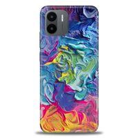 Xiaomi Redmi A1 Kılıf HD Baskılı Kılıf - Colors + Tam Ekran Koruyucu