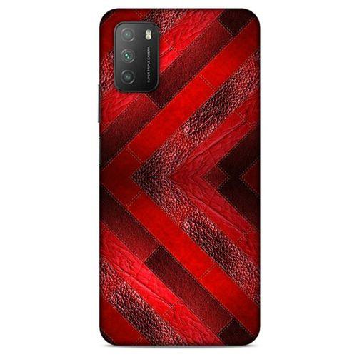 Lopard Xiaomi Poco M3 Uyumlu Kılıf Patchwork (28) Arka Kapak