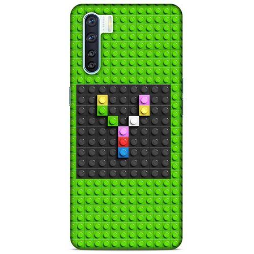 Lopard Oppo A91 Uyumlu Kılıf BloX (36) Glitter Kılıf Y Harfi