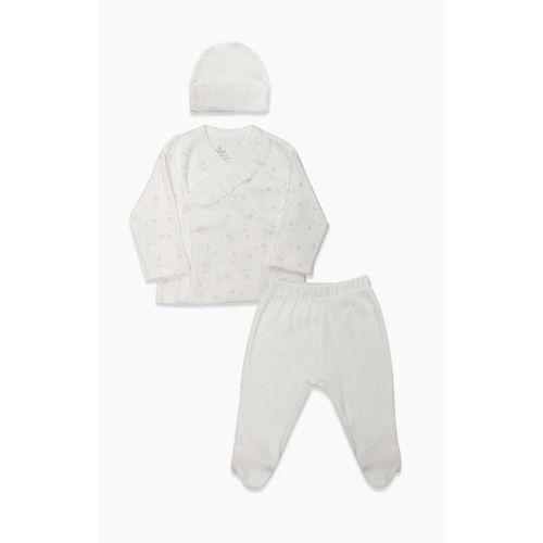 Bistyle Bistyle 3lü Zıbın Takım Morning Sun 13131 Ekru